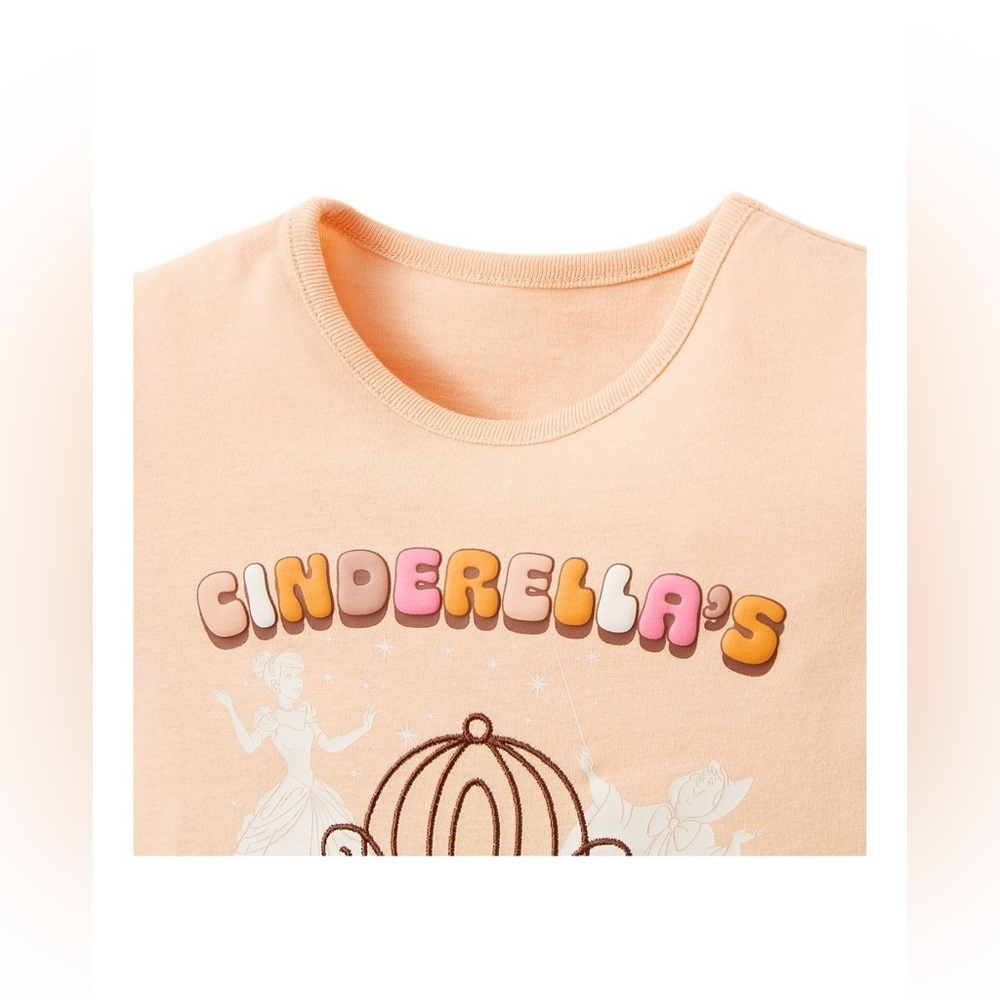 Disney Store Exclusive Cinderella Magical Pumpkin Patch Girl's 11/12 Tshirt,NWT - Picture 4 of 11